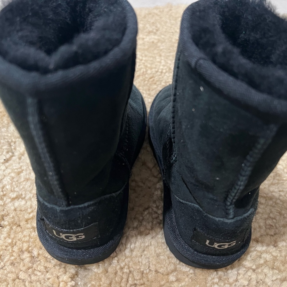 UGG Kids Black Boots